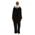 Black Husky Dog Adult Onesie